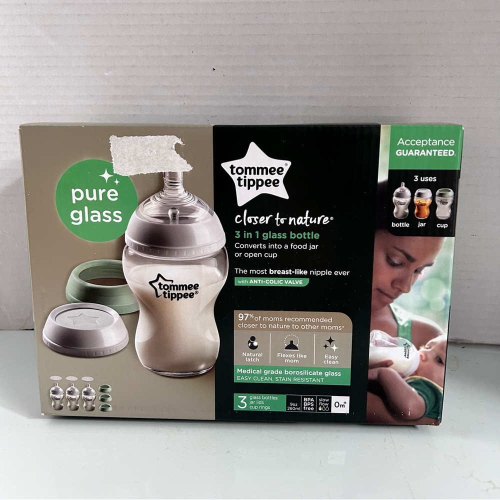Tommee Tippee Closer to Nature Bottle 260ml 3-pack